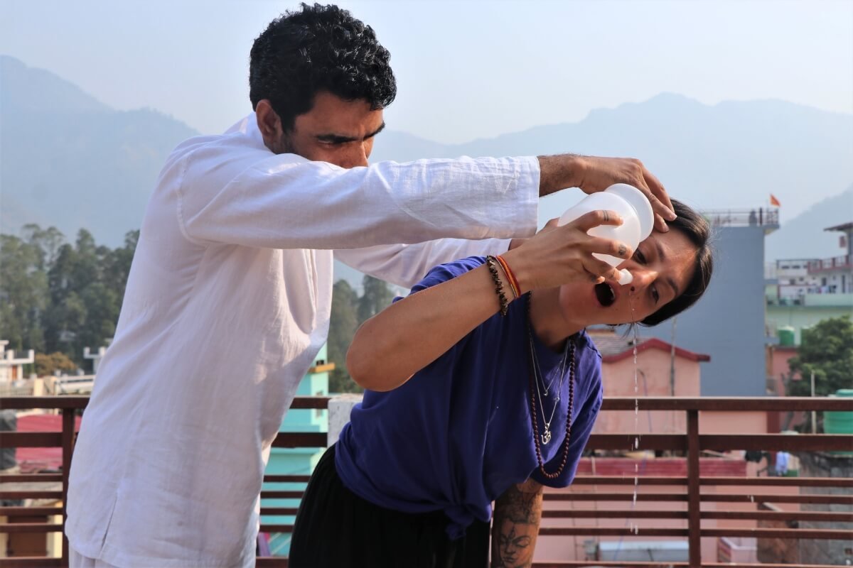 Cleansing practices during Kundalini Yoga course