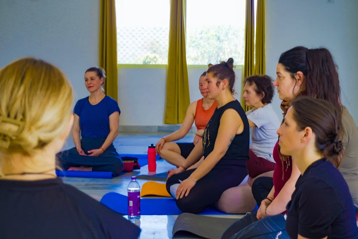 Morning Hatha and Ashtanga Yoga Practice in Sages Yoga Ashram Shala Rishikesh