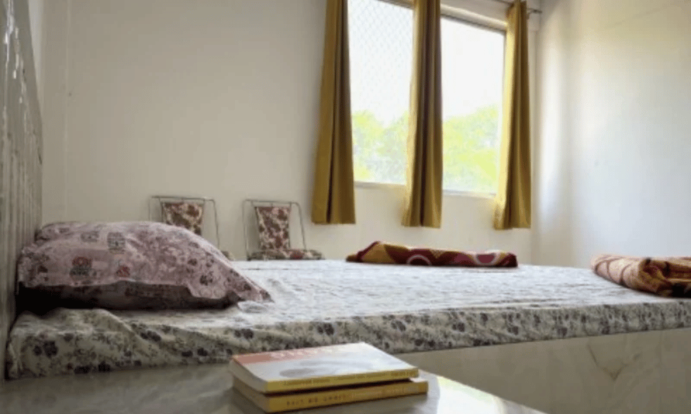 Quiet and Clean Private Room Accommodation at Sages Yoga Ashram Rishikesh