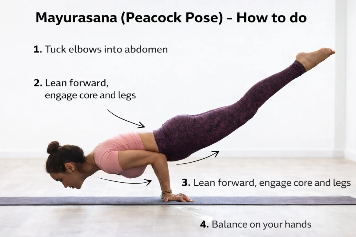 How to Do Mayurasana